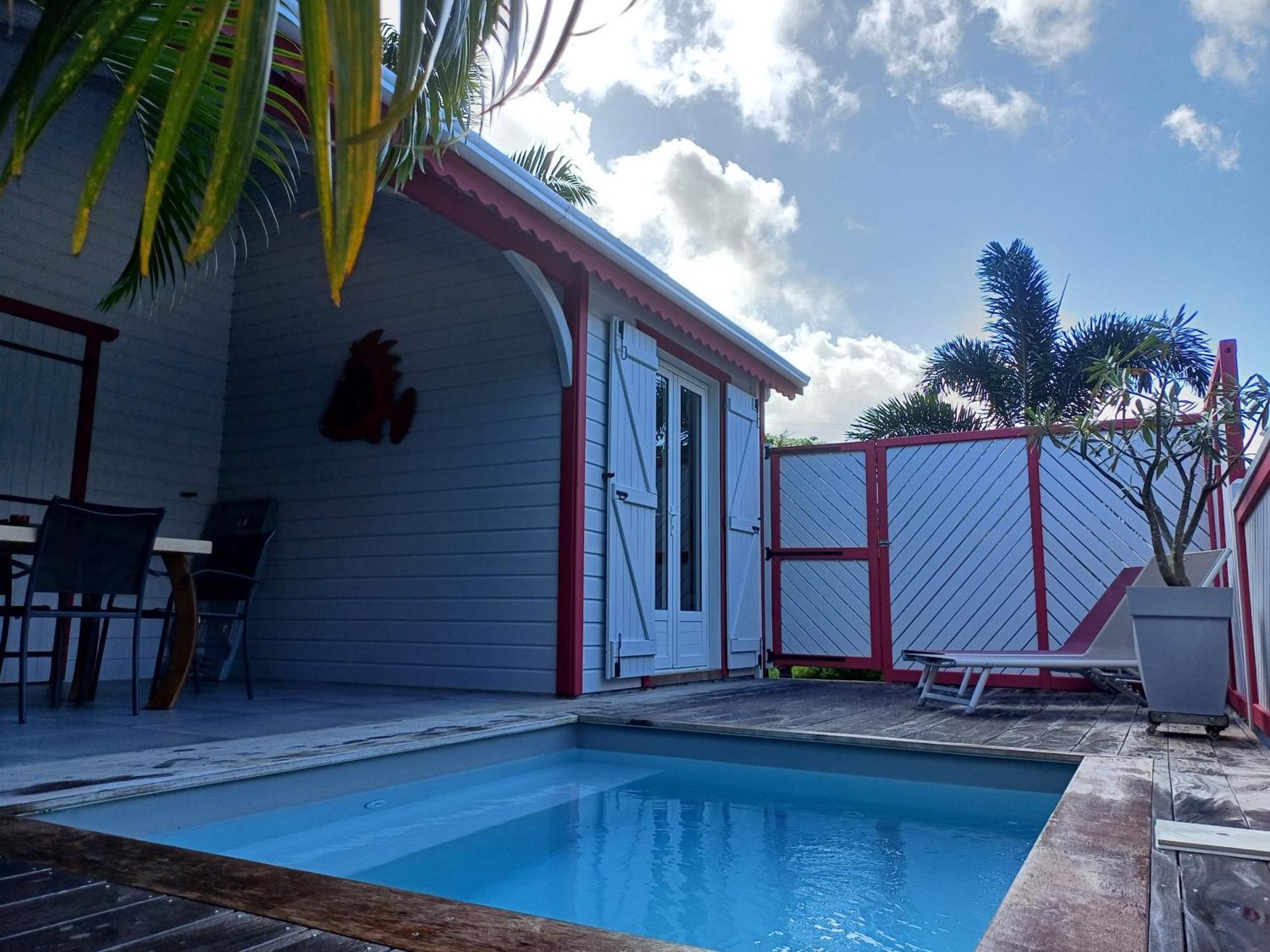 Caraibes Cottage Grenat Piscine Privee 900M De Grande Anse 데샤이에스 외부 사진