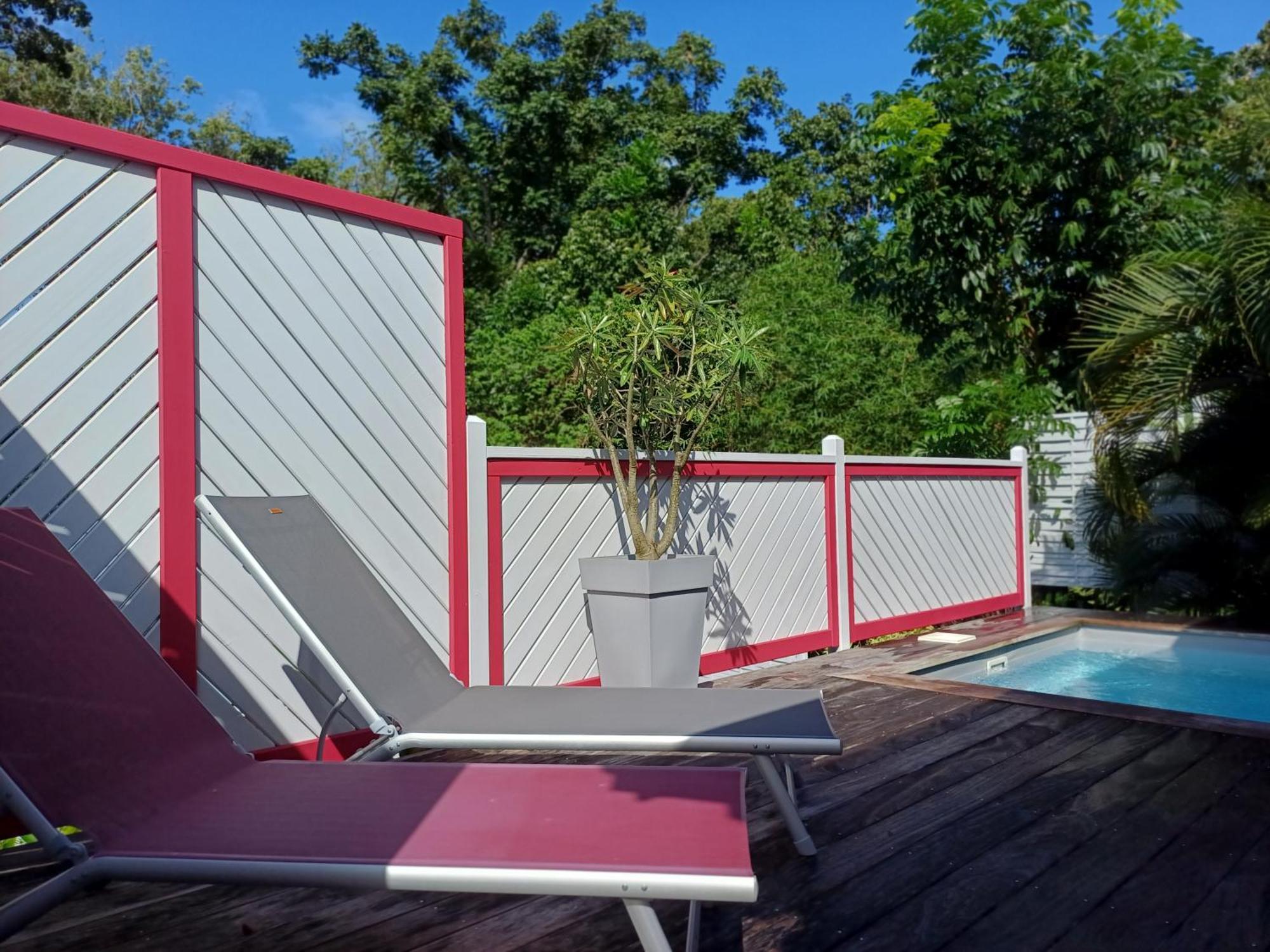 Caraibes Cottage Grenat Piscine Privee 900M De Grande Anse 데샤이에스 외부 사진