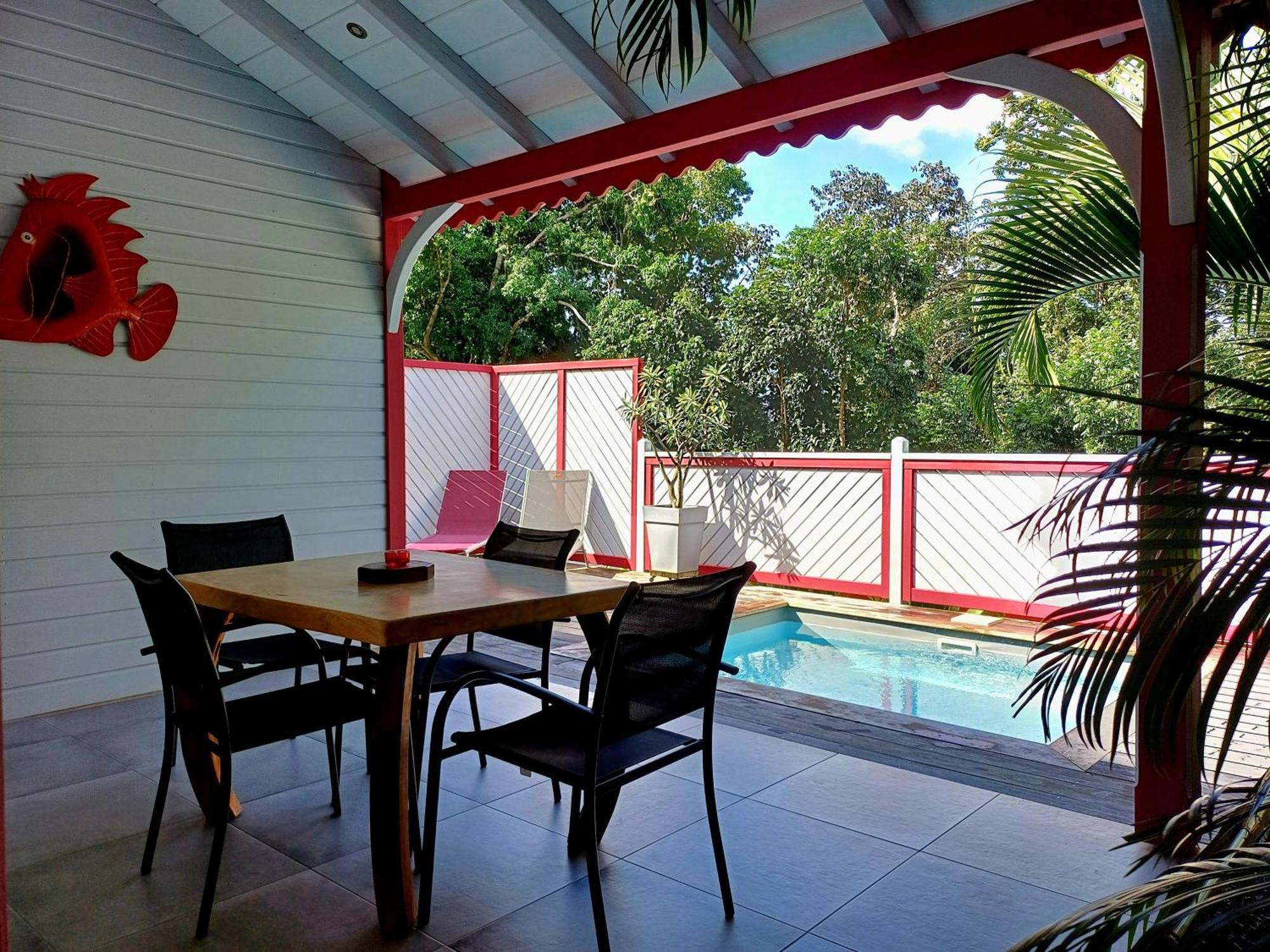 Caraibes Cottage Grenat Piscine Privee 900M De Grande Anse 데샤이에스 외부 사진